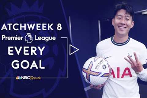 Every Premier League goal from Matchweek 8 (2022-23) | NBC Sports