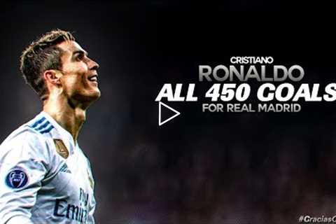Cristiano Ronaldo All 450 Goals For Real Madrid