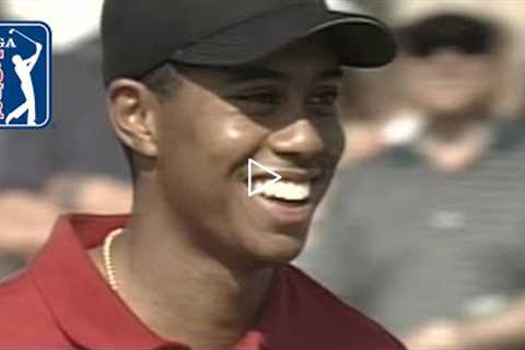 Tiger Woods' highlights from 1997 AT&T Byron Nelson victory