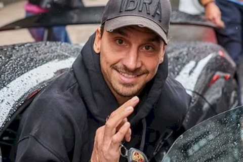 Zlatan Ibrahimovic’s top supercars as striker attends Milan fashion show in slick Porsche