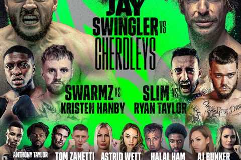 Jay Swingler vs Cherdleys – Misfits Boxing: Date, UK start time, live stream, undercard including..