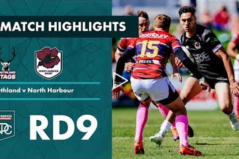 Bunnings NPC 2022 | Round 9 Highlights | Southland v North Harbour