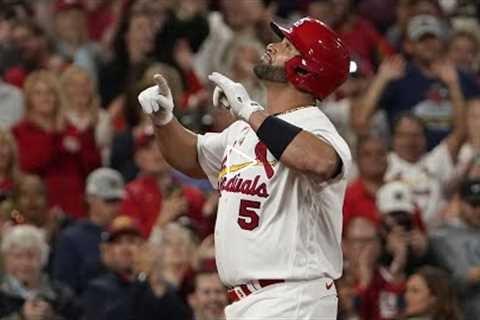 701! Albert Pujols CRUSHES another homer to the third deck!