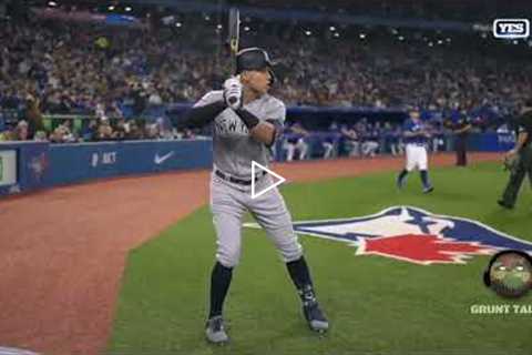 Aaron Judge First At Bat!  Vs Blue Jays 9/28/22