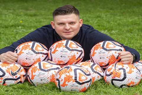 I got a box full of ‘top secret’ Premier League footballs sent to me by accident