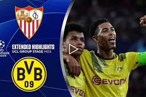 Sevilla vs. Borussia Dortmund: Extended Highlights | UCL Group Stage MD 3 | CBS Sports Golazo