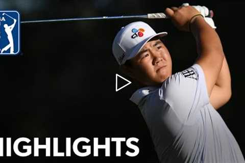 Tom Kim shoots 6-under 65 | Round 1 | Shriners Children’s Open | 2022