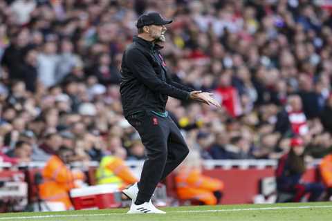 Jurgen Klopp rules out Liverpool’s title hopes after Arsenal loss as pundits blame Sadio Mane..