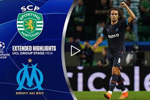 Sporting CP vs. Marseille: Extended Highlights | UCL Group Stage MD 4 | CBS Sports Golazo