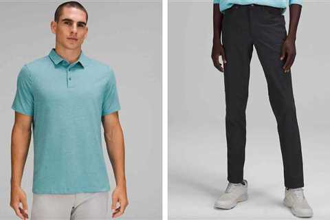 This Lululemon polo and pants combo is exactly what your golf closet needs