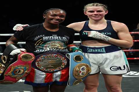 Claressa Shields vs Savannah Marshall rematch talks already underway with potential 12-round fight..