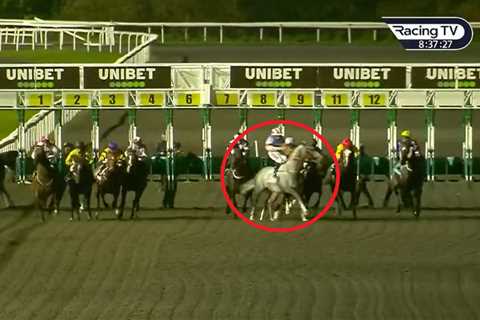 ‘Utter madness’ – fury over controversial Kempton race as horse ’causes carnage’ but result still..