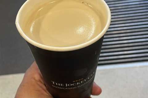 Cheltenham punters shocked at £7.50 Guinness which looks like a cappuccino