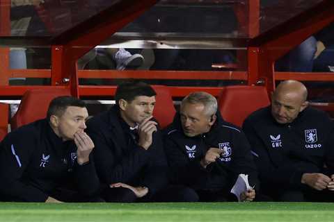 Aston Villa sack FIVE coaches in blunt statement after axing Steven Gerrard as they overhaul..