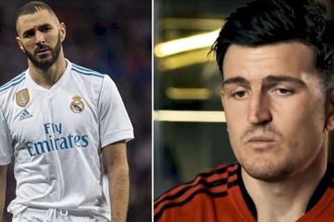 Ballon d’Or winner Karim Benzema ‘was the equivalent of Harry Maguire’ in 2017