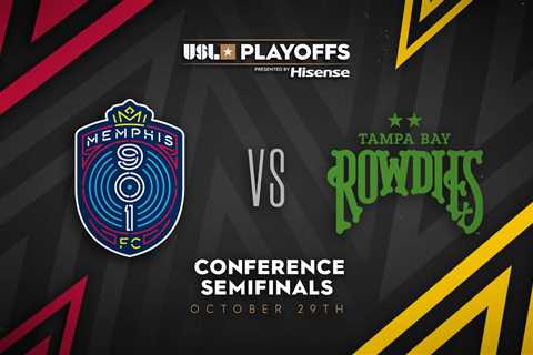 #2 Memphis 901 FC vs #3 Tampa Bay Rowdies: October 29, 2022