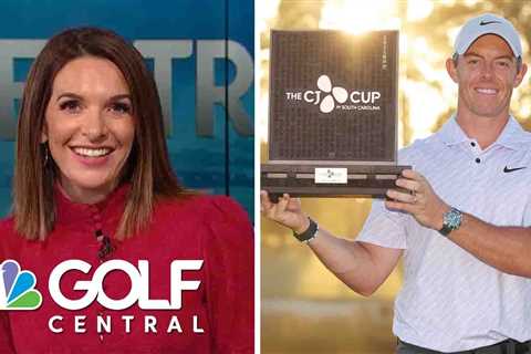 McIlroy recaps CJ Cup win; Ko will ‘cherish’ BMW Ladies Championship | Golf Central | Golf Channel