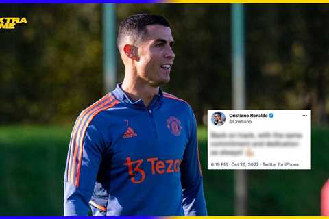 Cristiano Ronaldo’s PERFECT Message After His Return To Man Utd 1st Team