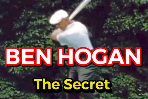 Ben Hogan The Secret left wrist level right wrist level TGM MORAD