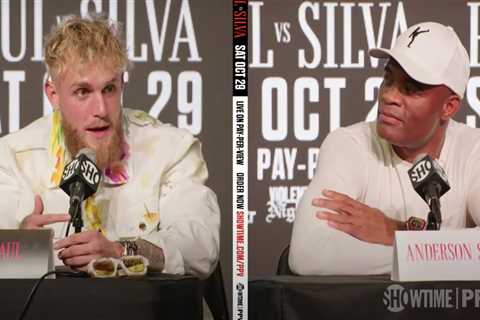 Jake Paul could rematch UFC legend Anderson Silva in a different sport after making bet ahead of..