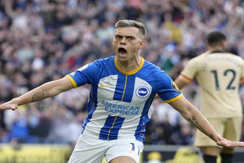 Leandro Trossard breaks remarkable Premier League record after scoring Brighton’s first in 4-1..