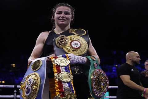 Katie Taylor STILL the lightweight queen with dominant display over Karen Carabajal – winning by..