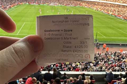 Arsenal fan and pal of KSI wins HUGE bet on win over Nottingham Forest after predicting exact score ..