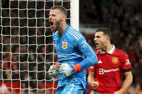 Man Utd fans brand David De Gea ‘superhero’ after one of goalkeeping displays of season