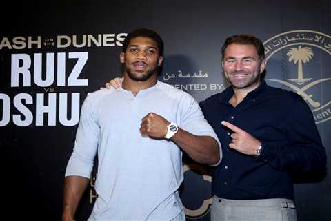 Anthony Joshua’s promoter Eddie Hearn warns not to ‘rule out’ Tyson Fury fight in future after..