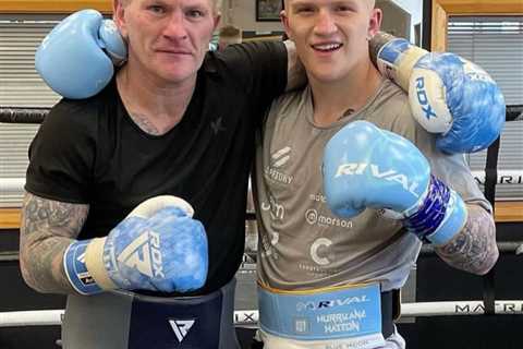 Ricky Hatton, 44, warns fans not to worry about boxing hero getting hurt in comeback fight against..