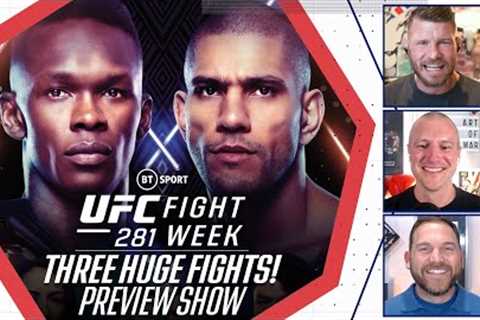 Fight Week: UFC 281 Preview Show  Adesanya v Pereira, Esparza v Zhang, Poirier v Chandler