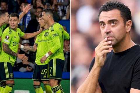 Barcelona boss Xavi laments the ‘worst possible’ opponents after drawing Man Utd