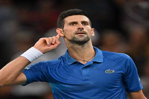 Fans baffled as Novak Djokovic’s team hand him mystery drink during Paris semi-final