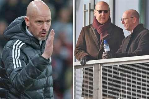 Man Utd boss Erik ten Hag sends message to the Glazers over signing new striker in January