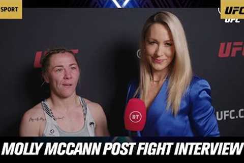 I''m proper devastated! - An emotional Molly McCann following her loss at UFC 281 😢