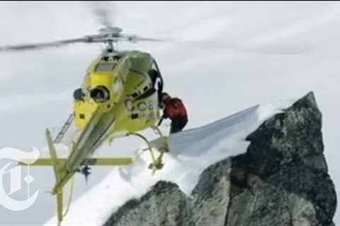 Helicopter Skiing the Cathedral in Alaska | Teton Gravity Research | The New York Times