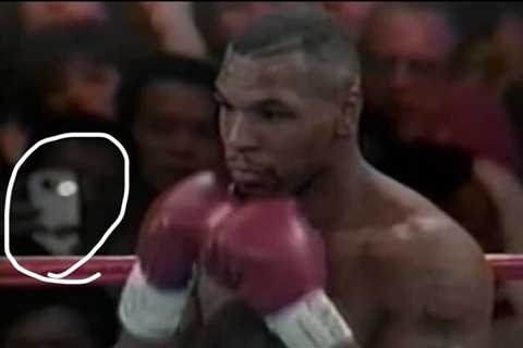 Eagle-eyed fans convinced time traveller watched Mike Tyson’s fight against Peter McNeeley in 1995