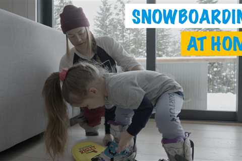 Snowboarding at home: Shred session for kids