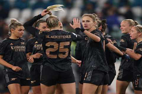 Juventus 1 Arsenal 1: Miedema nets as Gunners stay top of Champions League group by denying Juve a..