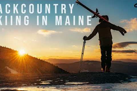 Backcountry Skiing In the Maine Mountains