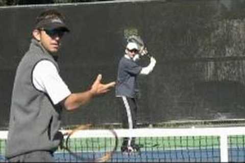 Tennis Doubles Strategy : How to Improve Net Play in Tennis