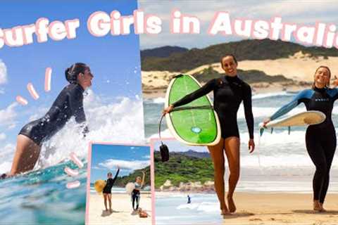 GIRLS SURF ROAD TRIP IN AUSTRALIA - W/Rebecca Ellie!