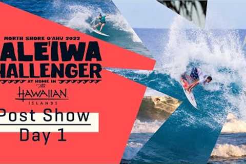 Stage Is Set For Championship Tour Qualification | Haleiwa Challenger Post Show Day 1