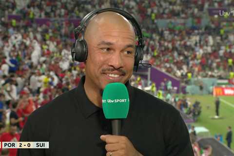 ‘Materazzi might disagree’ – Fans in hysterics as ITV World Cup pundit Nigel de Jong says Zidane..