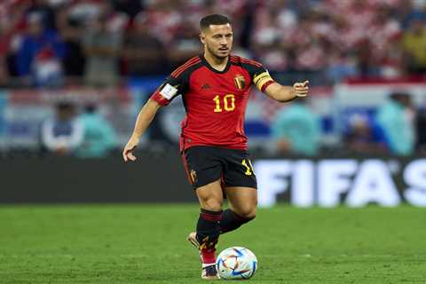 Eden Hazard retires from international football aged 31 after Belgium flop at World Cup with group..