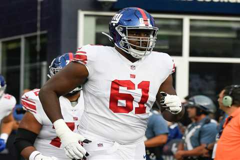 Giants’ OL Roy Mbaeteka learning harsh lessons about life in the NFL