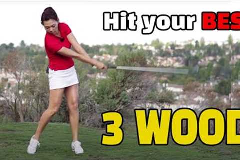 How to hit a Three Wood | Golf with Aimee