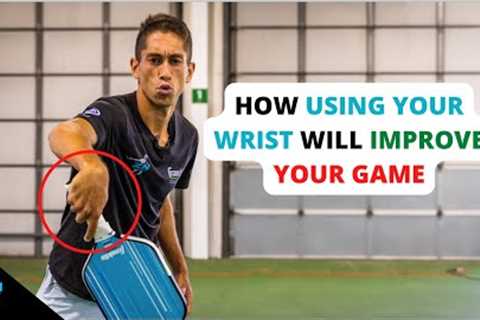 Can you Use Your Wrist to IMPROVE Your Game?! | Zane Navratil Pickleball