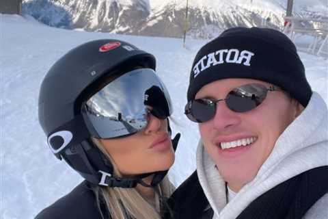 Chelsea star Conor Gallagher and stunning Wag Aime May enjoy romantic ski holiday after taking..