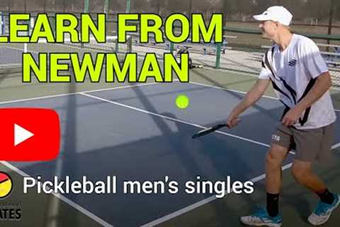 Learn Pickleball Singles Strategy from Top 10 Singles Pro Riley Newman